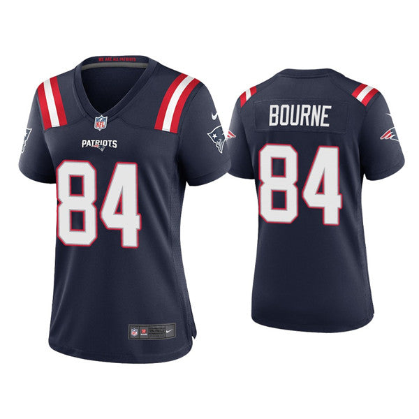 Kendrick Bourne New England Patriots navy jersey