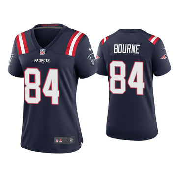 Kendrick Bourne New England Patriots navy jersey