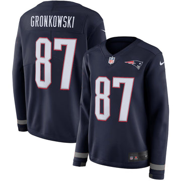 Rob Gronkowski New England Patriots navy jersey