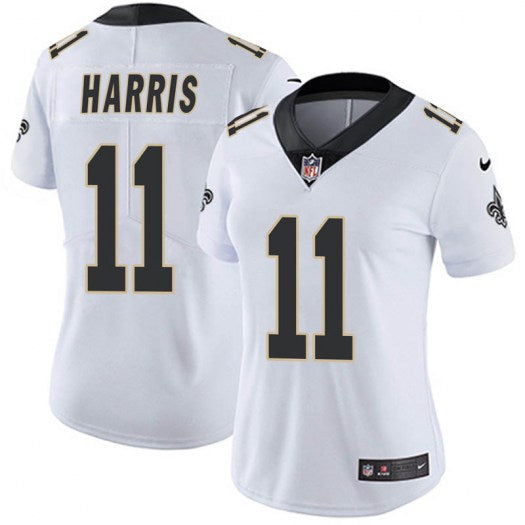 Deonte Harris New Orleans Saints white jersey