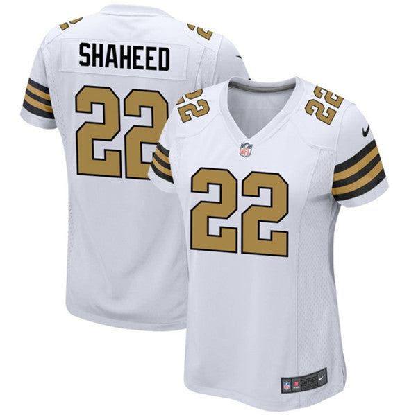 Rashid Shaheed New Orleans Saints white Color Rush jersey