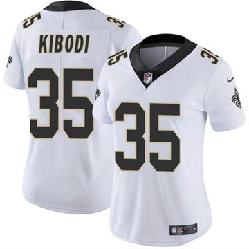 Jacob Kibodi New Orleans Saints white jersey