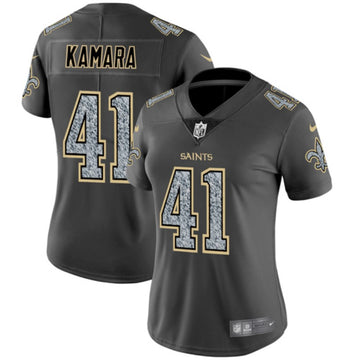 Alvin Kamara New Orleans Saints gray Fashion Static jersey