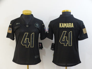 Alvin Kamara New Orleans Saints black Salute To Service jersey
