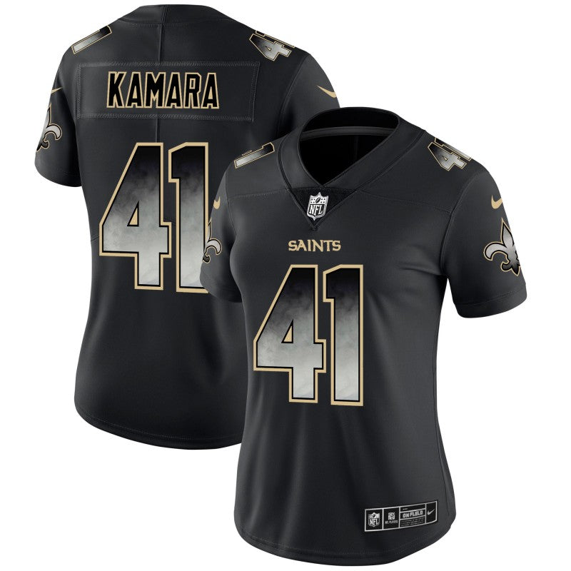 Alvin Kamara New Orleans Saints black Fashion jersey