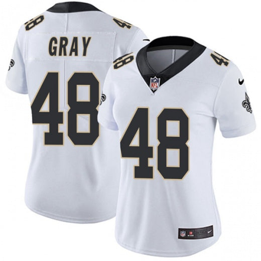 JT Gray New Orleans Saints white jersey