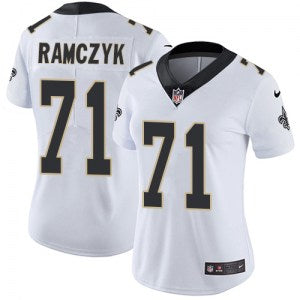 Ryan Ramczyk New Orleans Saints white jersey