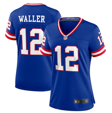Darren Waller New York Giants royal Game jersey