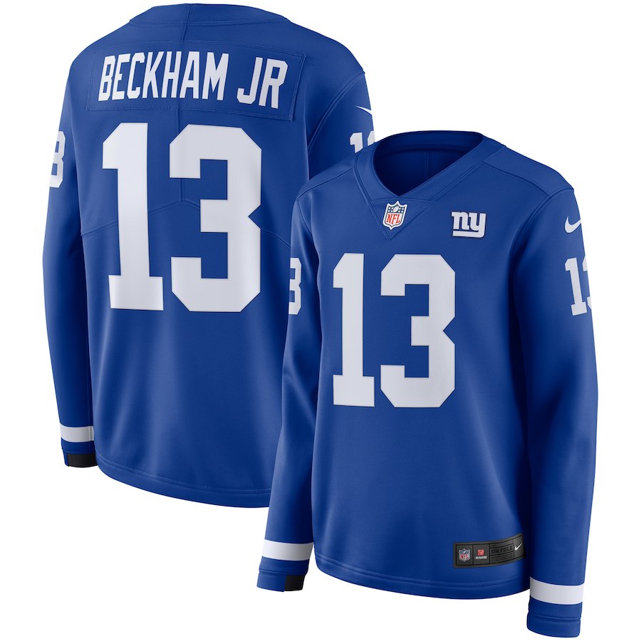 Odell Beckham Jr New York Giants royal jersey