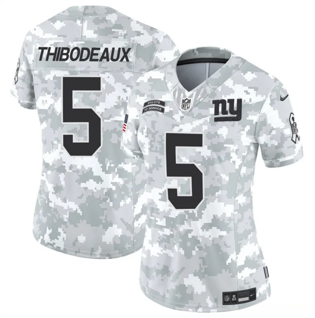Kayvon Thibodeaux New York Giants camo Salute To Service jersey