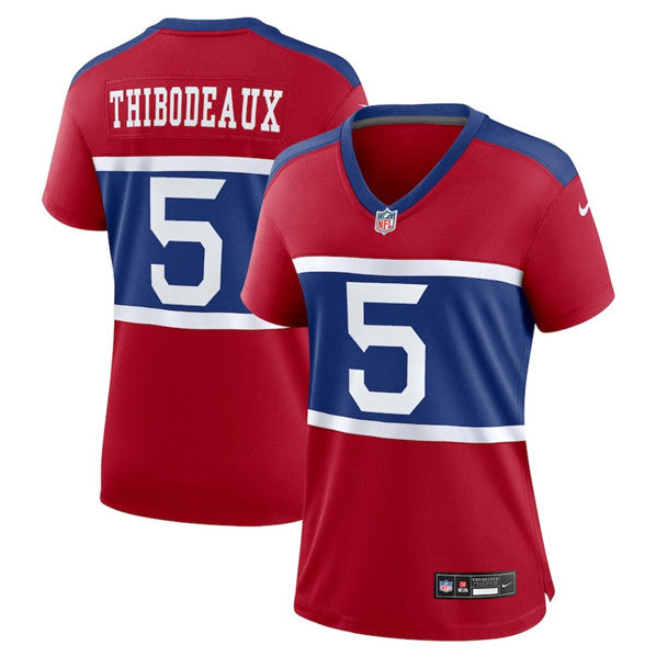 Kayvon Thibodeaux Century New York Giants red Alternate jersey