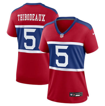 Kayvon Thibodeaux Century New York Giants red Alternate jersey