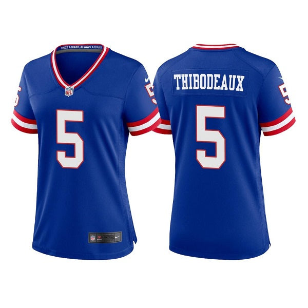 Kayvon Thibodeaux New York Giants royal Game jersey