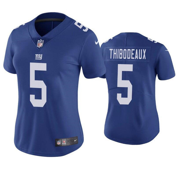 Kayvon Thibodeaux New York Giants royal jersey