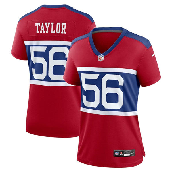 Lawrence Taylor Century New York Giants red Alternate jersey