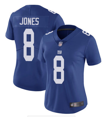 Daniel Jones New York Giants blue jersey
