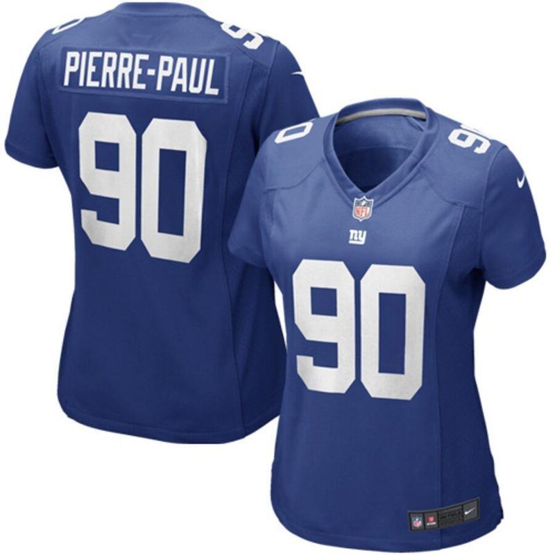 Jason Pierre-Paul New York Giants blue jersey