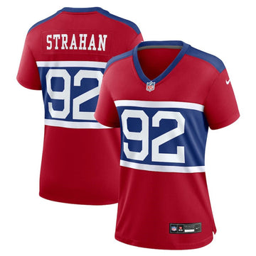 Michael Strahan Century New York Giants red Alternate jersey