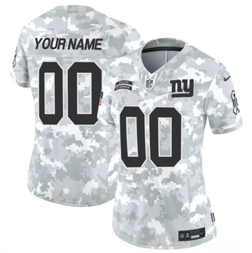 Custom New York Giants camo Salute To Service jersey