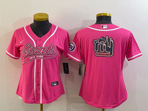 New York Giants pink jersey