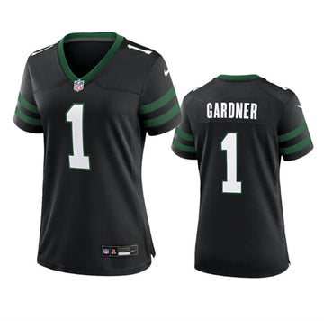 Sauce Gardner New York Jets black jersey