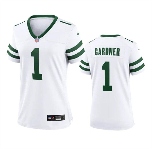 Sauce Gardner New York Jets white jersey