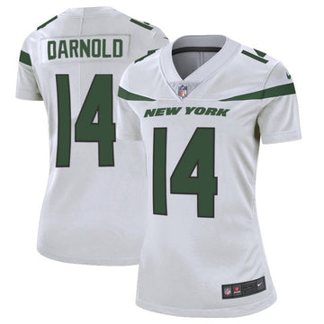 Sam Darnold New York Jets white jersey