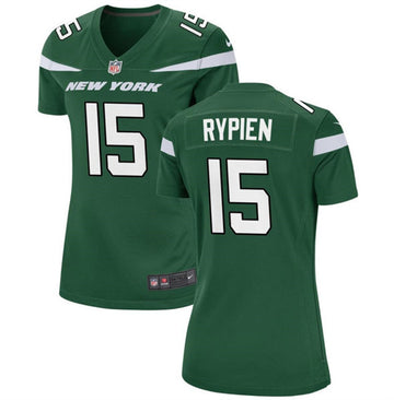 Brett Rypien New York Jets green jersey