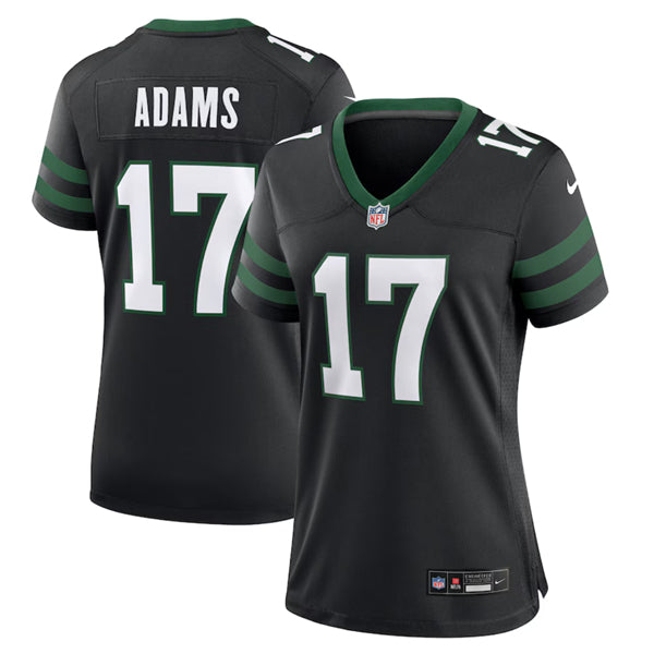 Davante Adams New York Jets black jersey
