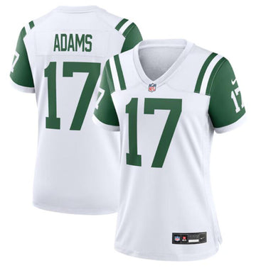 Davante Adams New York Jets white Alternate jersey