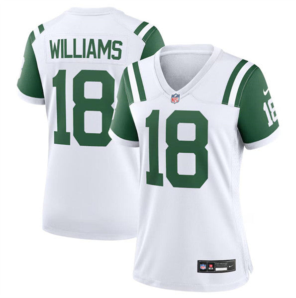 Mike Williams New York Jets white Alternate jersey