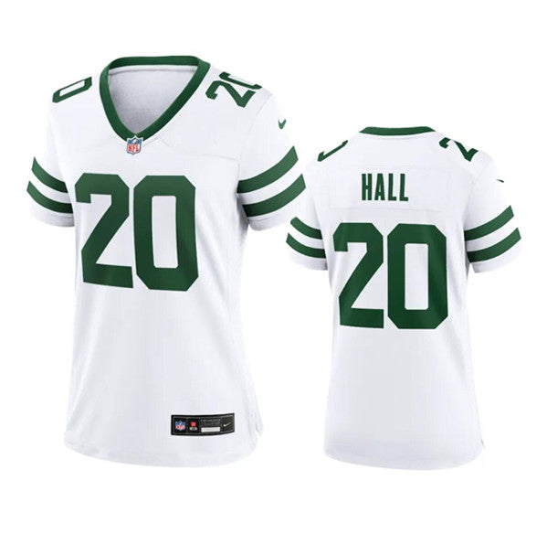 Breece Hall New York Jets white jersey