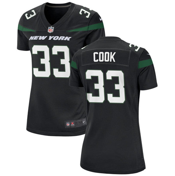 Dalvin Cook New York Jets black jersey