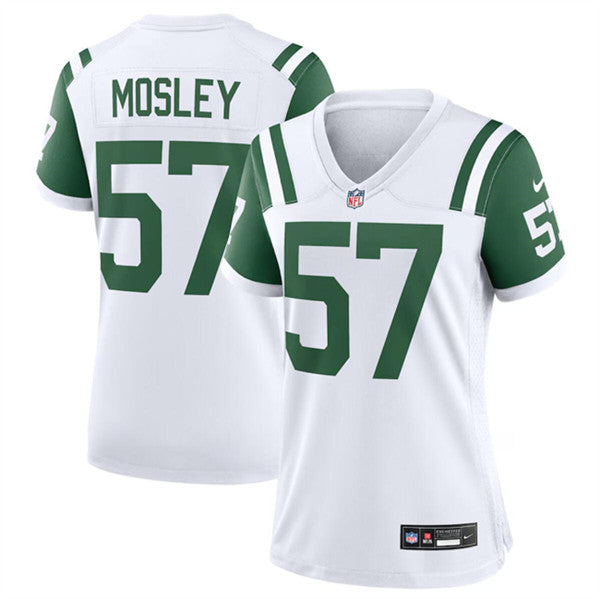 CJ Mosley New York Jets white Alternate jersey