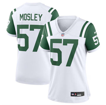 CJ Mosley New York Jets white Alternate jersey
