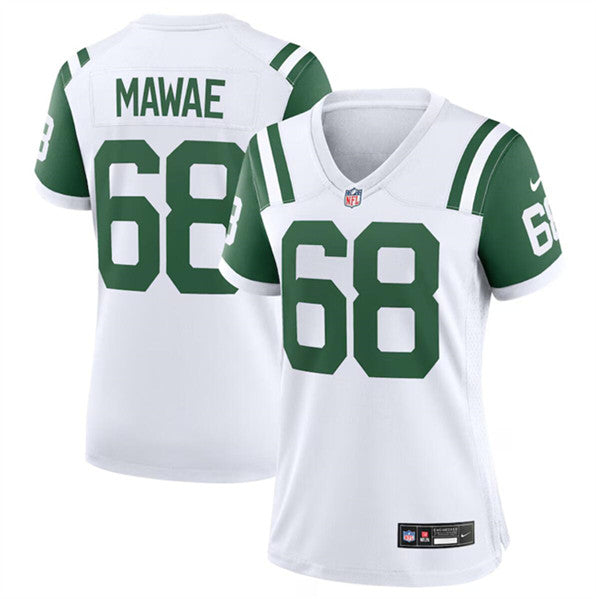Kevin Mawae New York Jets white Alternate jersey