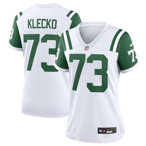 Joe Klecko New York Jets white Alternate jersey