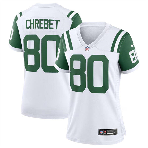 Wayne Chrebet New York Jets white Alternate jersey