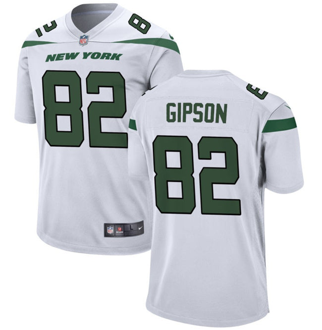 Xavier Gipson New York Jets white jersey