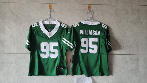 Quinnen Williams New York Jets green FUSE jersey