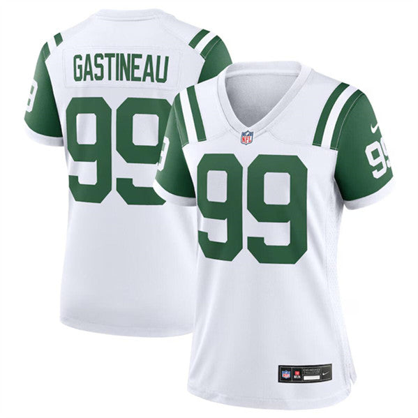 Mark Gastineau New York Jets white Alternate jersey