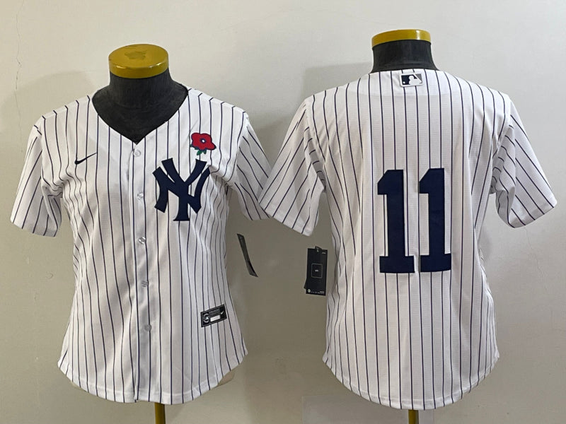 Anthony Volpe New York Yankees white jersey