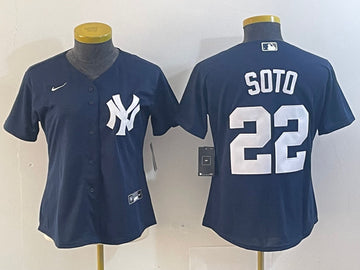 Juan Soto New York Yankees navy jersey