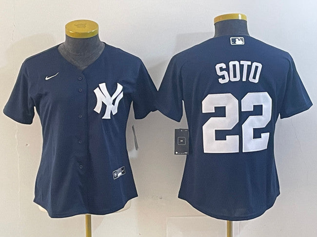 Juan Soto New York Yankees navy jersey