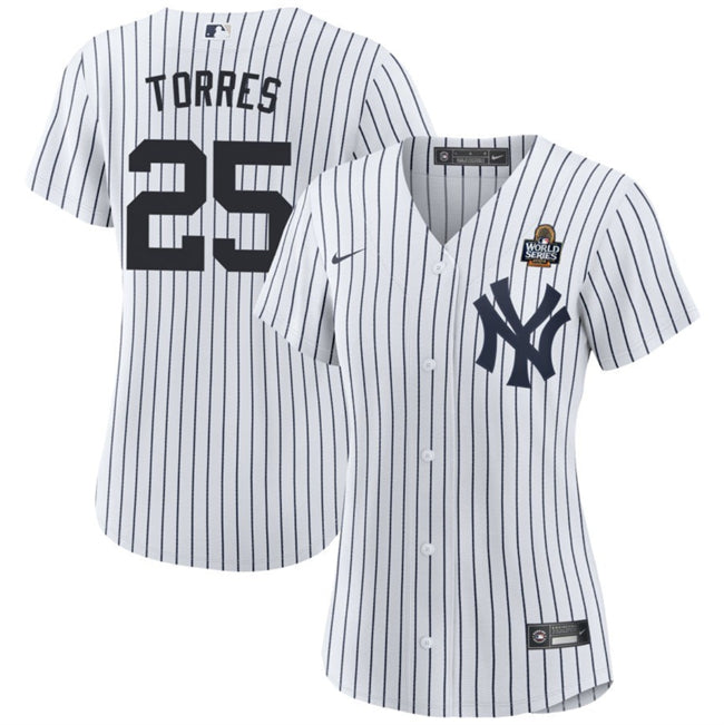 Gleyber Torres New York Yankees white jersey