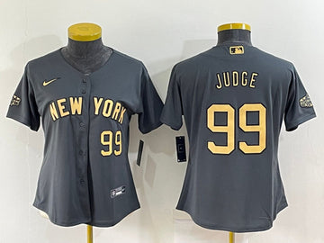 Aaron Judge New York Yankees charcoal All-Star jersey