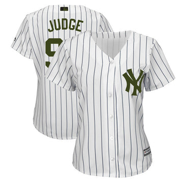 Aaron Judge New York Yankees white jersey