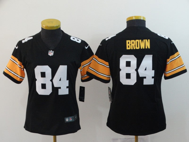 Antonio Brown Pittsburgh Steelers black jersey