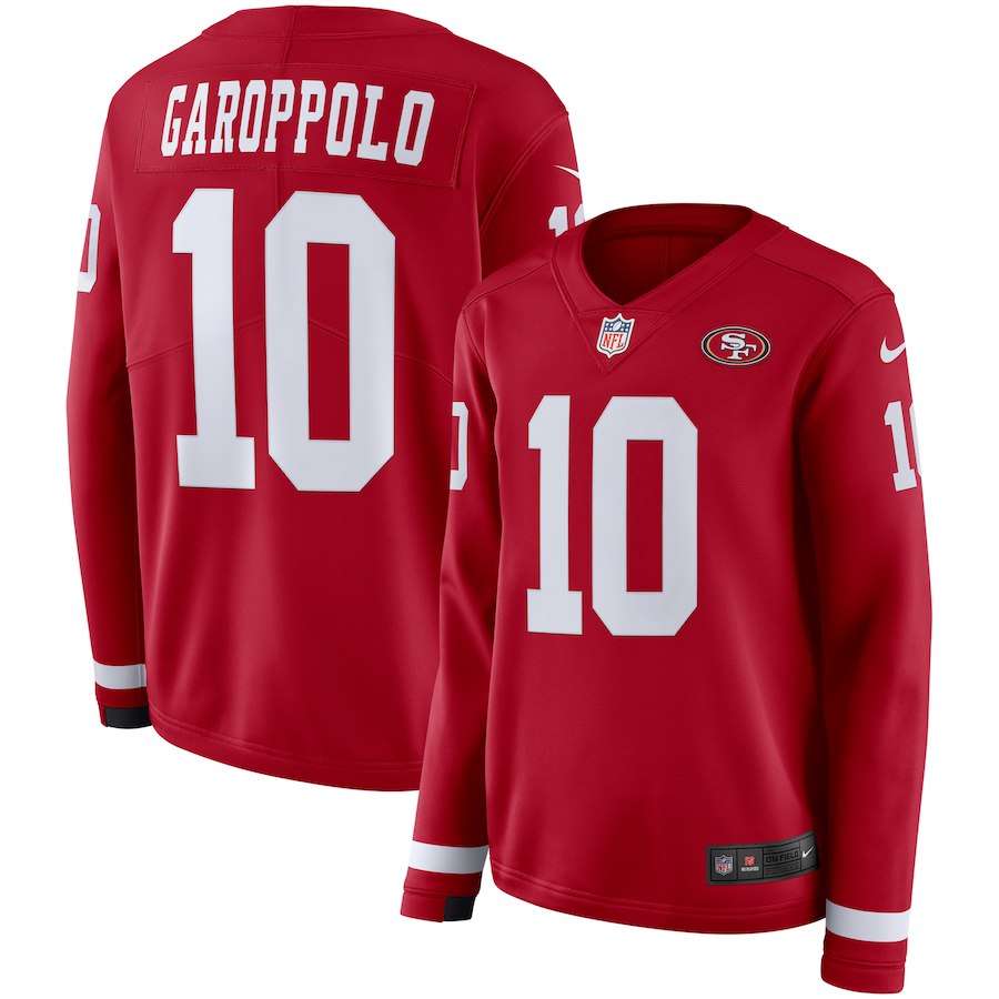 Jimmy Garoppolo San Francisco 49ers red jersey