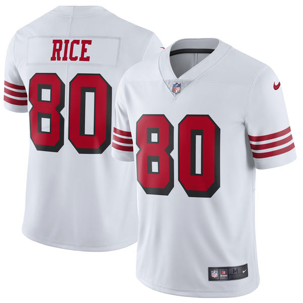 Jerry Rice San Francisco 49ers white jersey